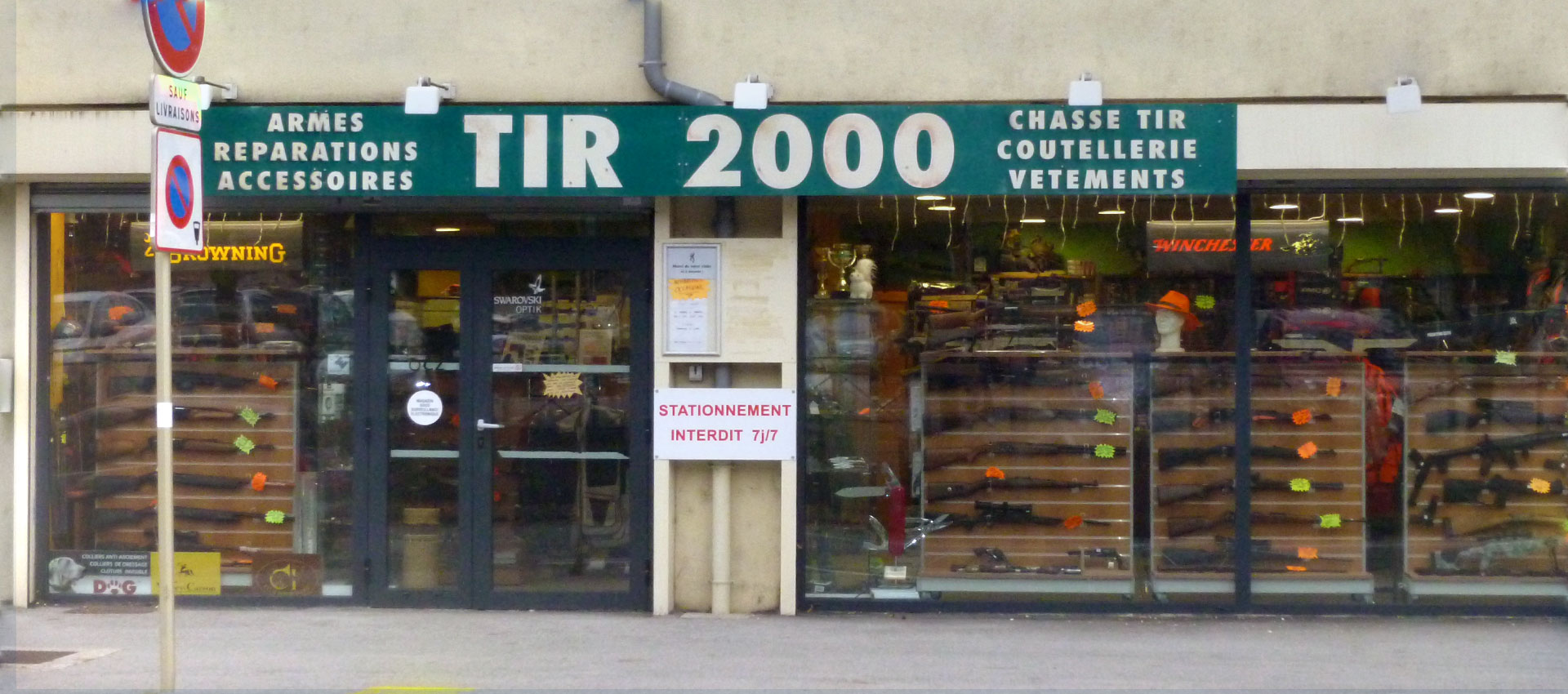 TIR 2000 armurerie coutellerie chasse tir Montbéliard